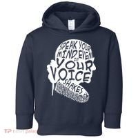 Ruth Bader Ginsburg Speak Your Mind  Toddler Hoodie thumb 0