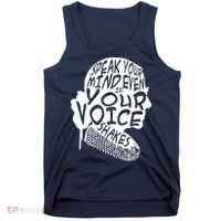 Ruth Bader Ginsburg Speak Your Mind  Tank Top thumb 0