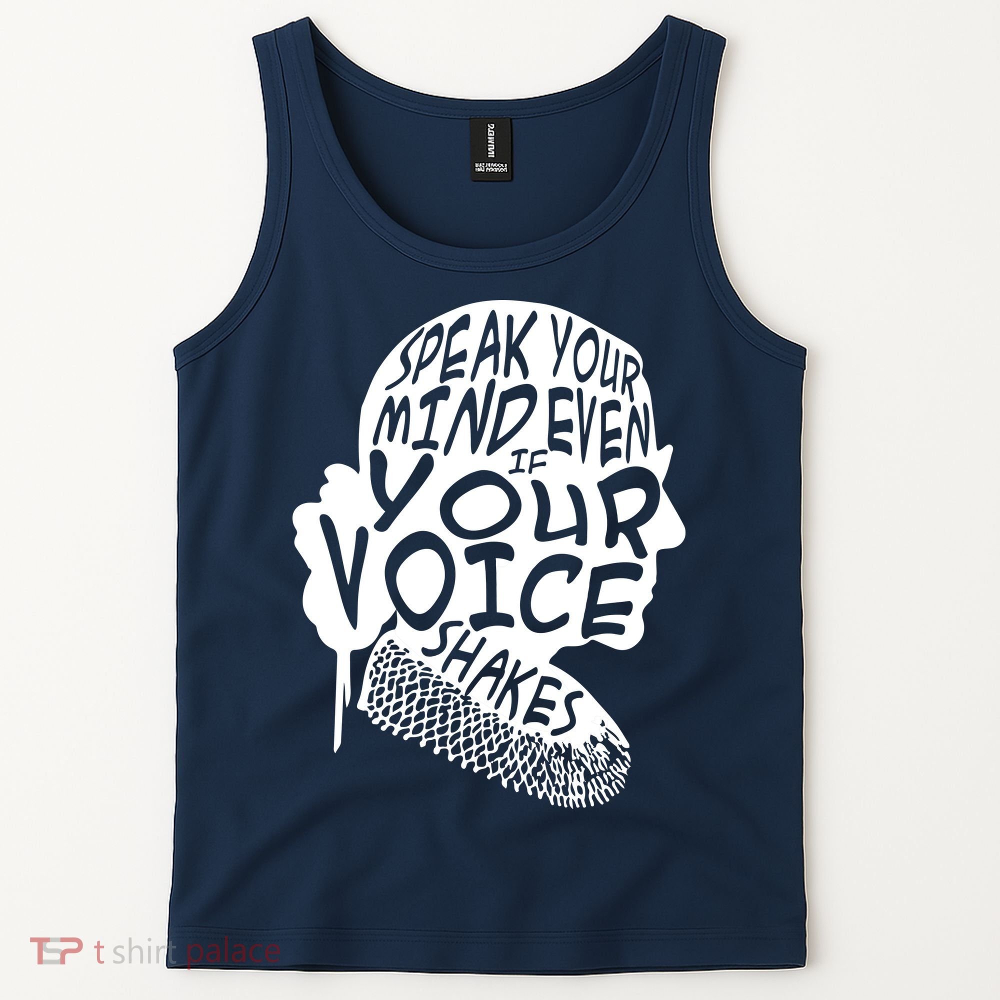Ruth Bader Ginsburg Speak Your Mind  Tank Top
