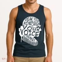 Ruth Bader Ginsburg Speak Your Mind  Tank Top thumb 3
