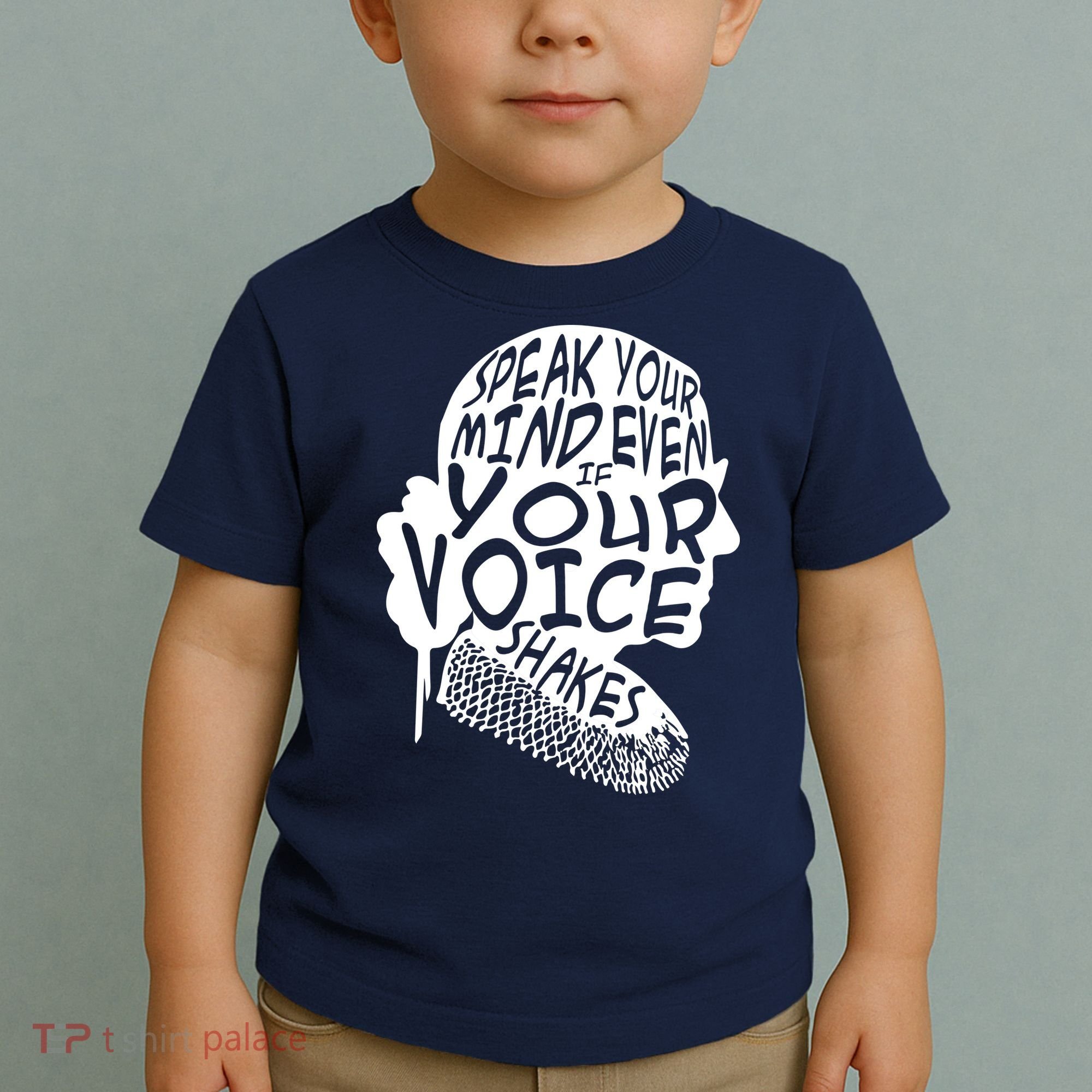 Ruth Bader Ginsburg Speak Your Mind  Toddler T-Shirt