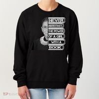 Ruth Never Underestimate a Power of a Book Women's Sweatshirt thumb 0