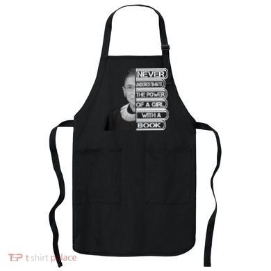 Ruth Never Underestimate a Power of a Book Apron