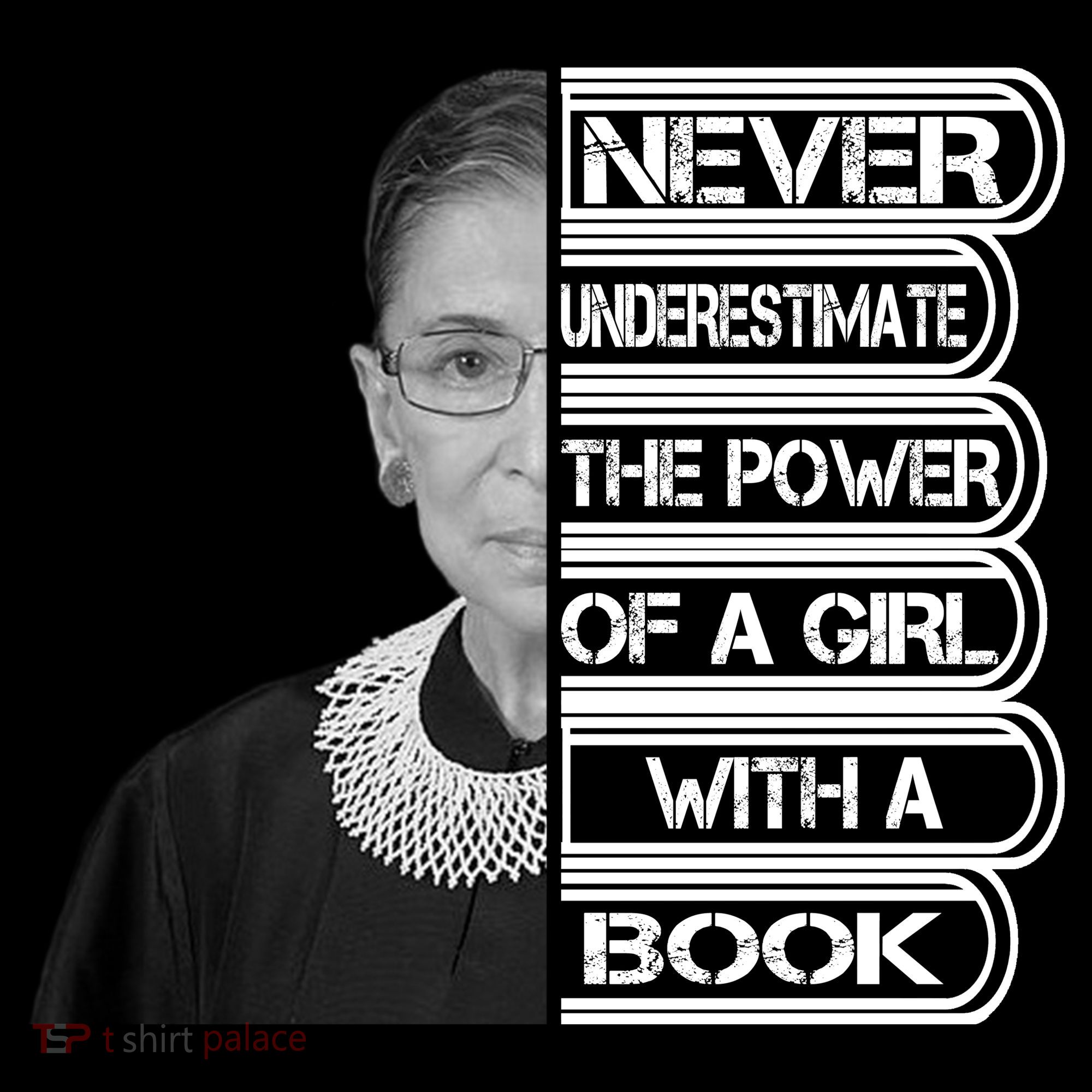 Ruth Never Underestimate a Power of a Book Women's Hoodie