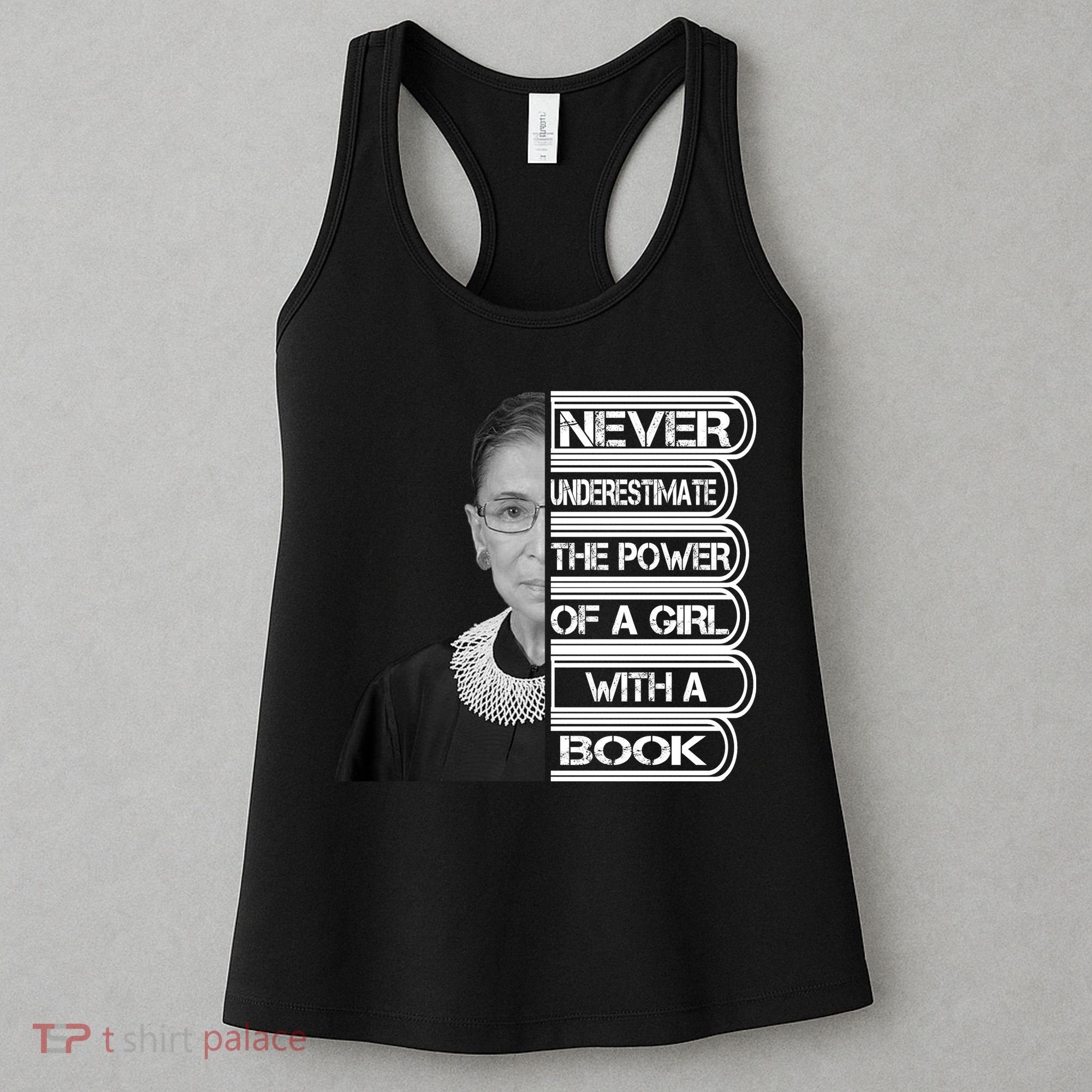 Ruth Never Underestimate a Power of a Book Women's Tank Top