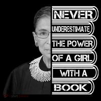 Ruth Never Underestimate a Power of a Book Women's Tank Top thumb 5
