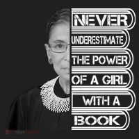 Ruth Never Underestimate a Power of a Book Hat thumb 2