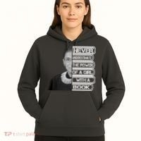 Ruth Never Underestimate a Power of a Book Hoodie thumb 5
