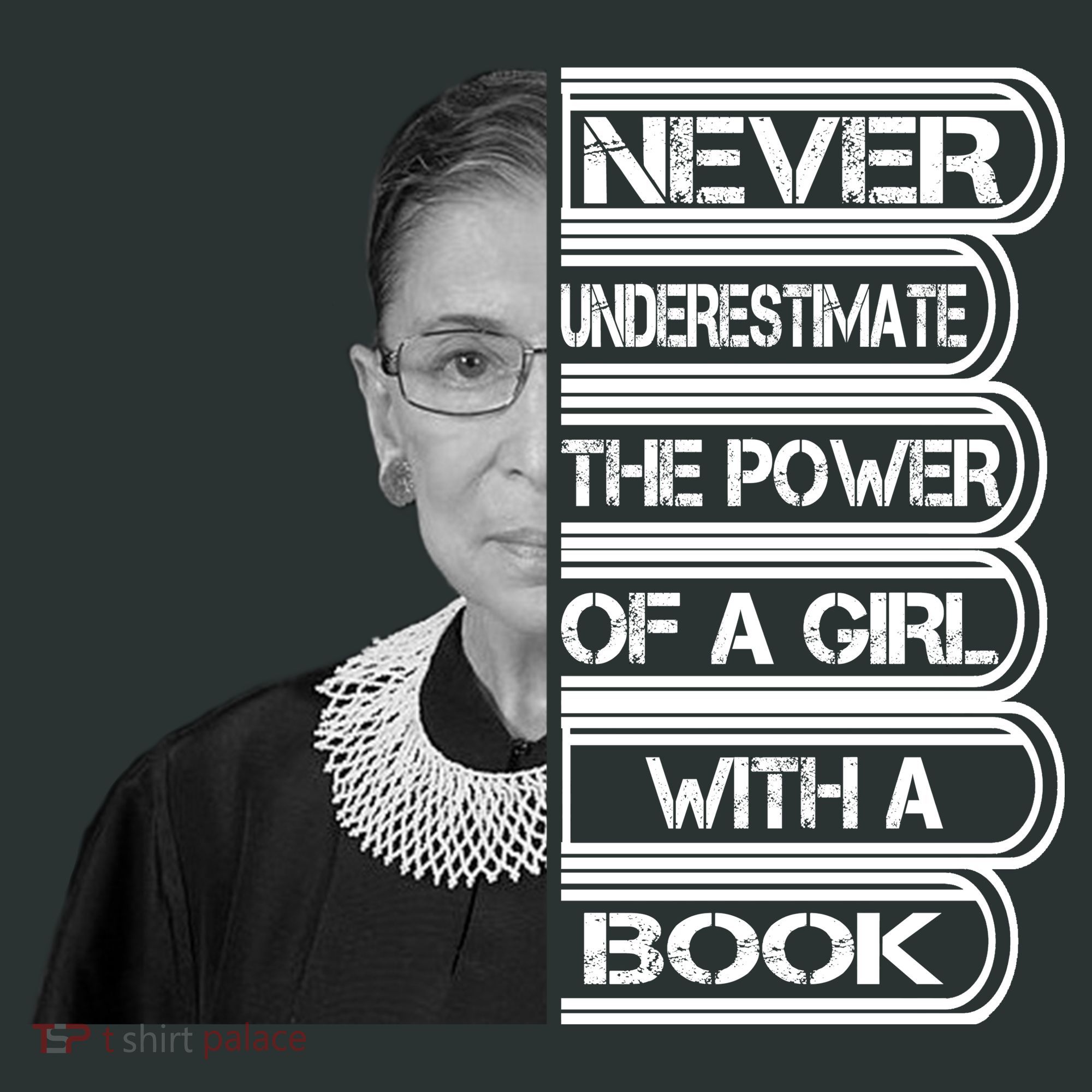 Ruth Never Underestimate a Power of a Book Hoodie