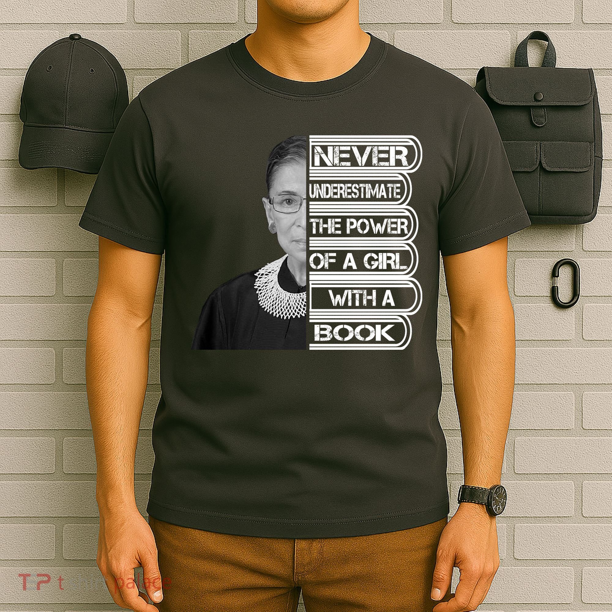 Ruth Never Underestimate a Power of a Book T-Shirt