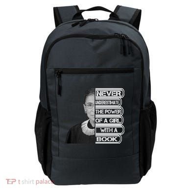 Ruth Never Underestimate a Power of a Book Backpack