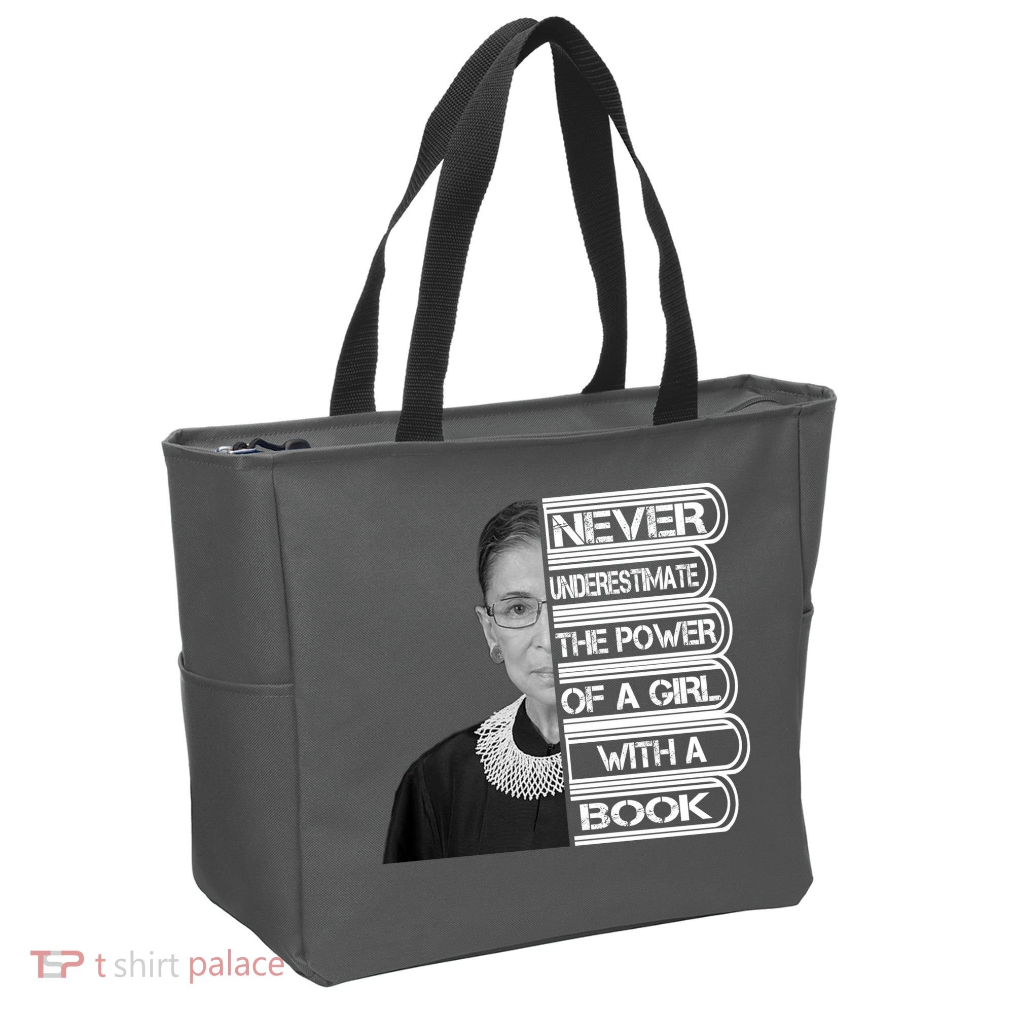 Ruth Never Underestimate a Power of a Book Tote Bag