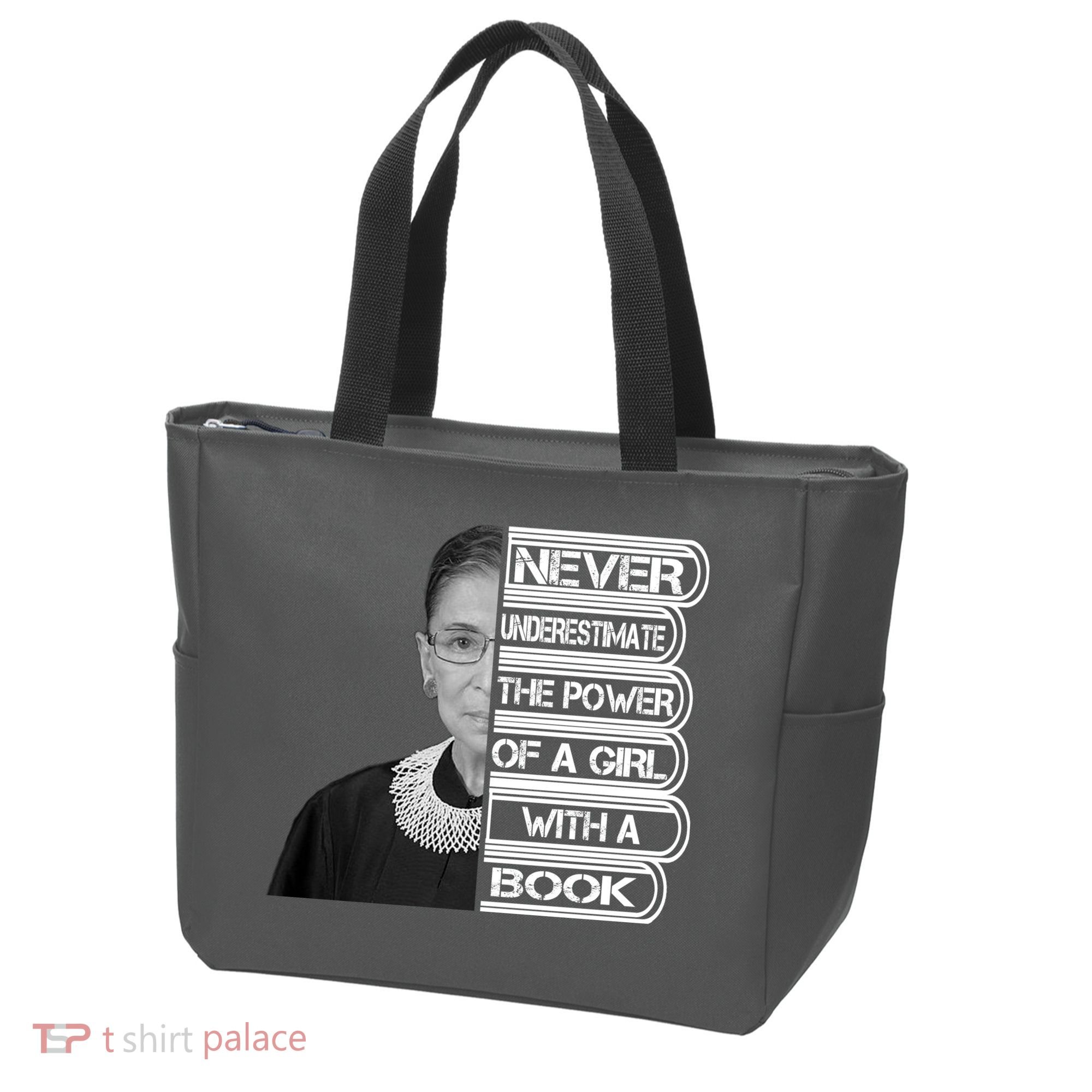Ruth Never Underestimate a Power of a Book Tote Bag