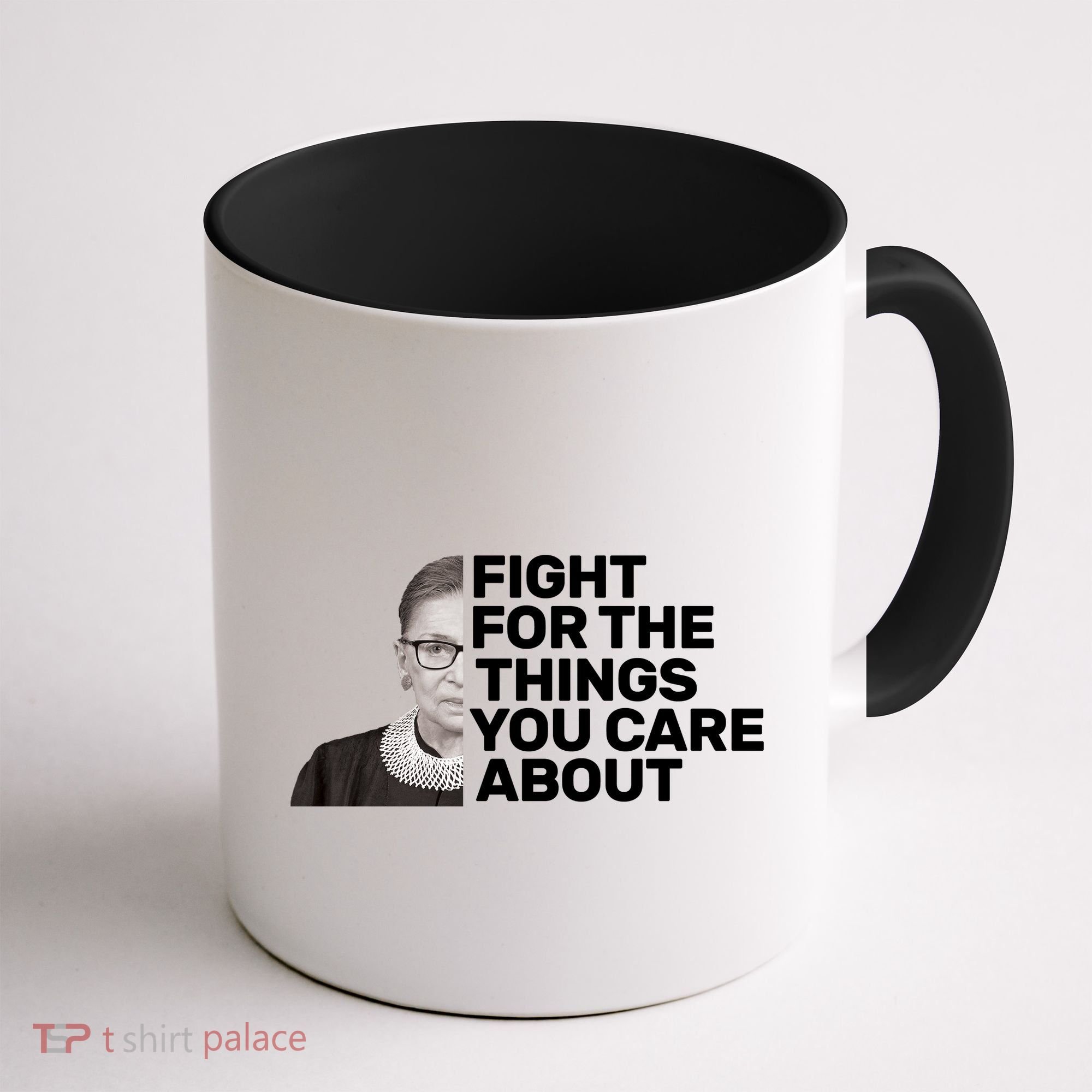 Ruther Bader Ginsburg Fights Coffee Mug