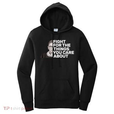 Ruther Bader Ginsburg Fights Women's Hoodie