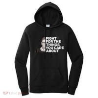 Ruther Bader Ginsburg Fights Women's Hoodie thumb 0