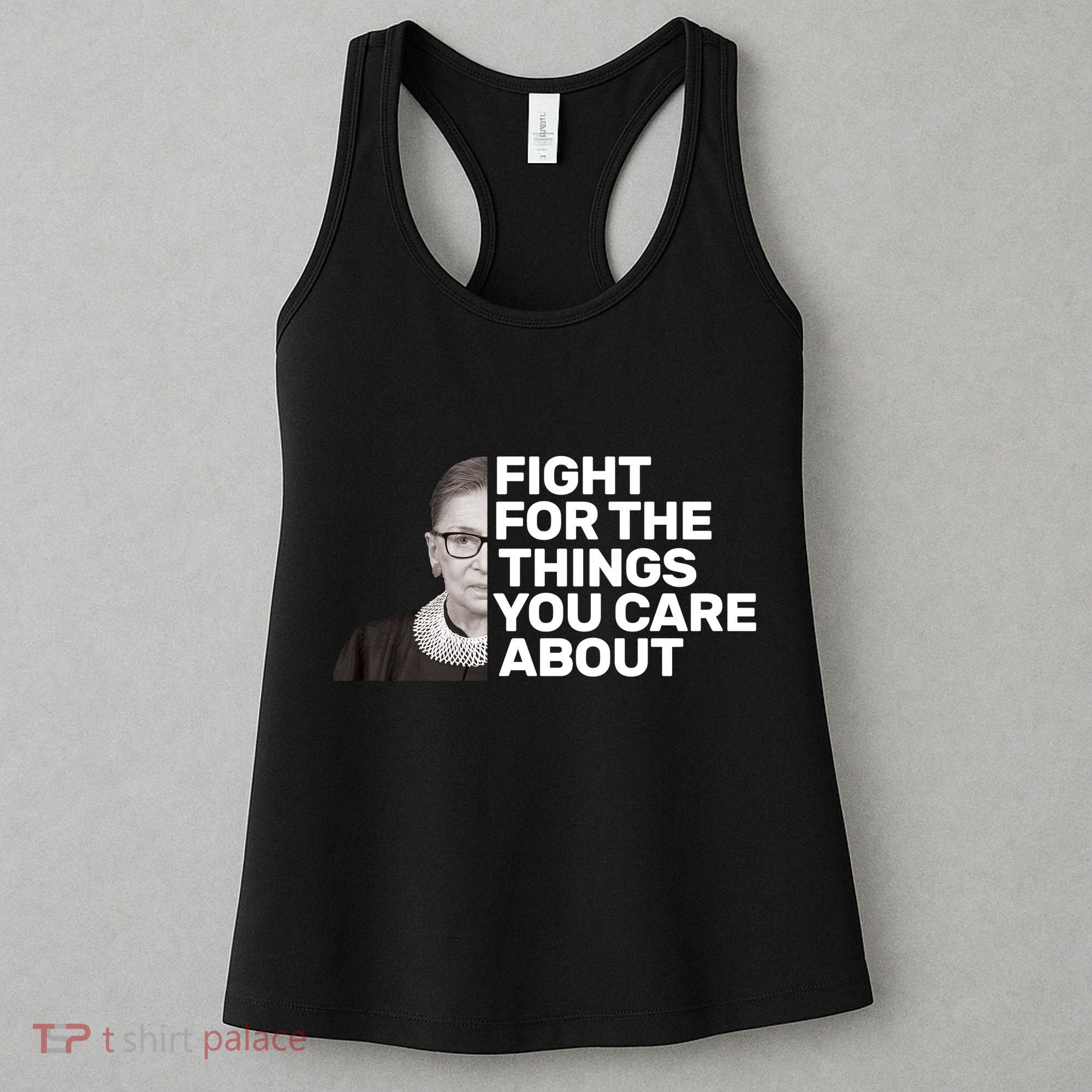 Ruther Bader Ginsburg Fights Women's Tank Top