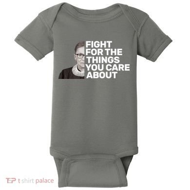 Ruther Bader Ginsburg Fights Baby Bodysuit