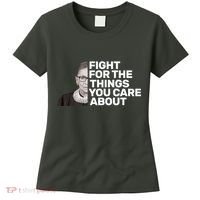 Ruther Bader Ginsburg Fights Women's T-Shirt thumb 0