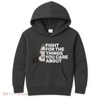 Ruther Bader Ginsburg Fights Kids Hoodie thumb 0