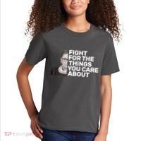 Ruther Bader Ginsburg Fights Kids T-Shirt thumb 2