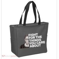 Ruther Bader Ginsburg Fights Tote Bag thumb 2