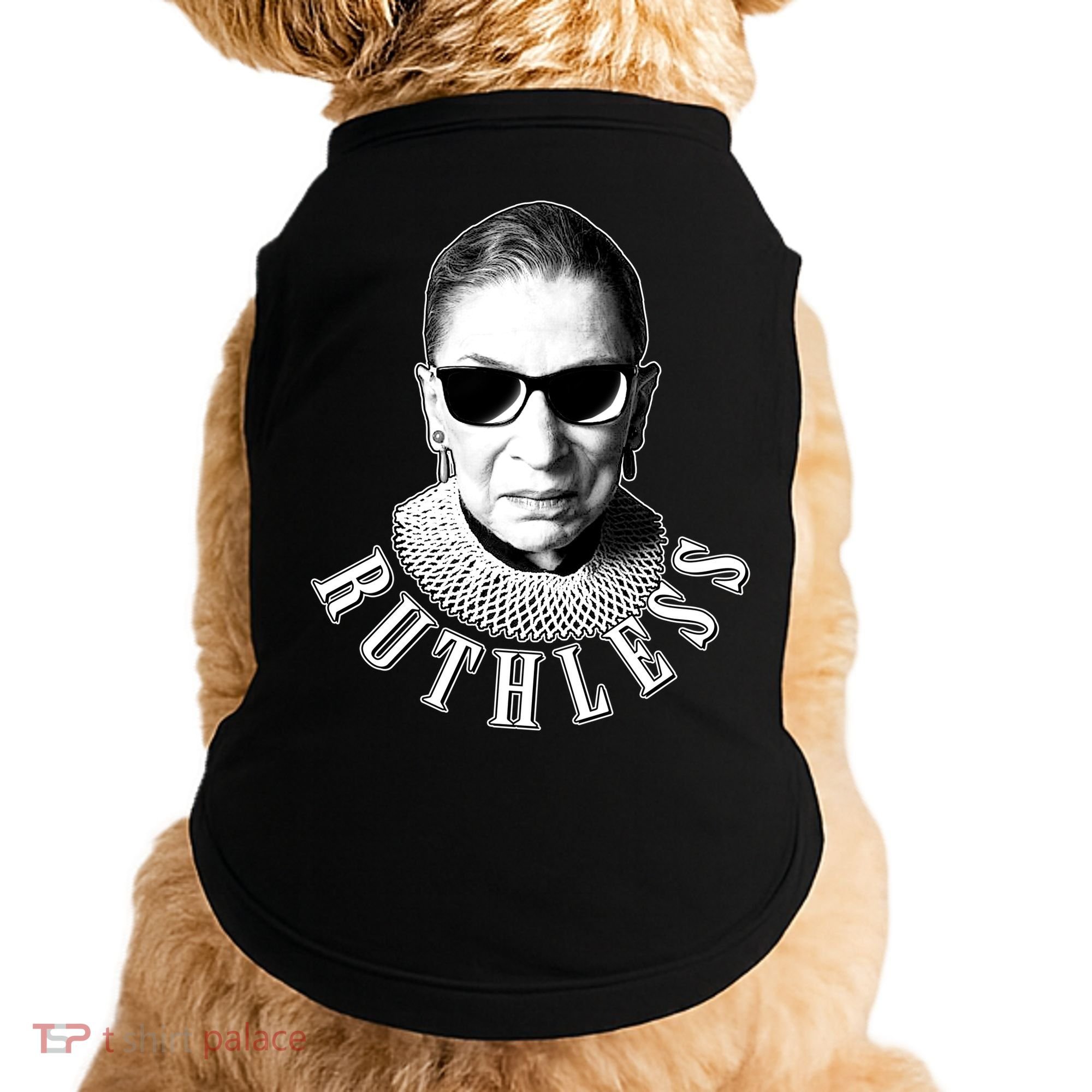 Ruthless RBG Ganster Ruth Bader Ginsburg Doggie Tank