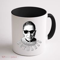 Ruthless RBG Ganster Ruth Bader Ginsburg Coffee Mug thumb 1