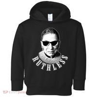 Ruthless RBG Ganster Ruth Bader Ginsburg Toddler Hoodie thumb 0