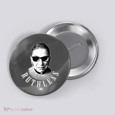 Ruthless RBG Ganster Ruth Bader Ginsburg Button