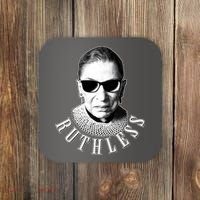 Ruthless RBG Ganster Ruth Bader Ginsburg Coaster thumb 0