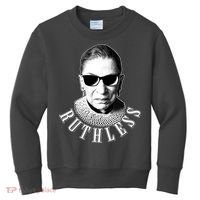 Ruthless RBG Ganster Ruth Bader Ginsburg Kids Sweatshirt thumb 0
