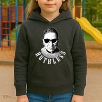 Ruthless RBG Ganster Ruth Bader Ginsburg Kids Hoodie thumb 3
