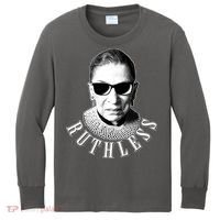 Ruthless RBG Ganster Ruth Bader Ginsburg Kids Long Sleeve Shirt thumb 0