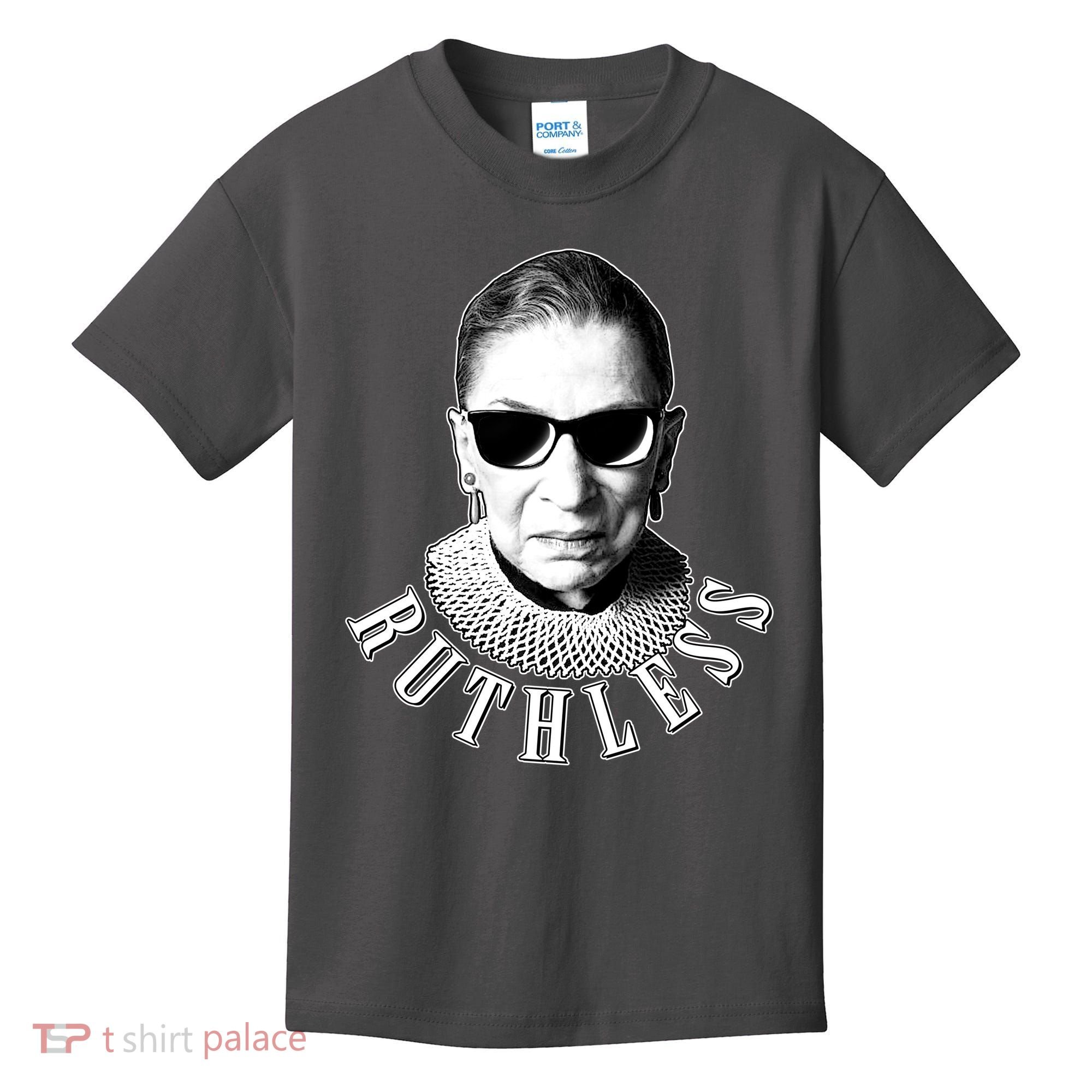 Ruthless RBG Ganster Ruth Bader Ginsburg Kids T-Shirt