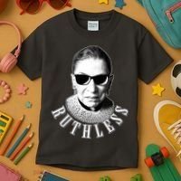 Ruthless RBG Ganster Ruth Bader Ginsburg Kids T-Shirt thumb 3