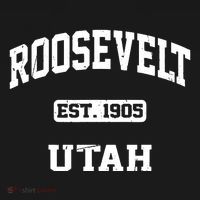 Roosevelt Utah Ut Vintage State Athletic Style T-Shirt thumb 7