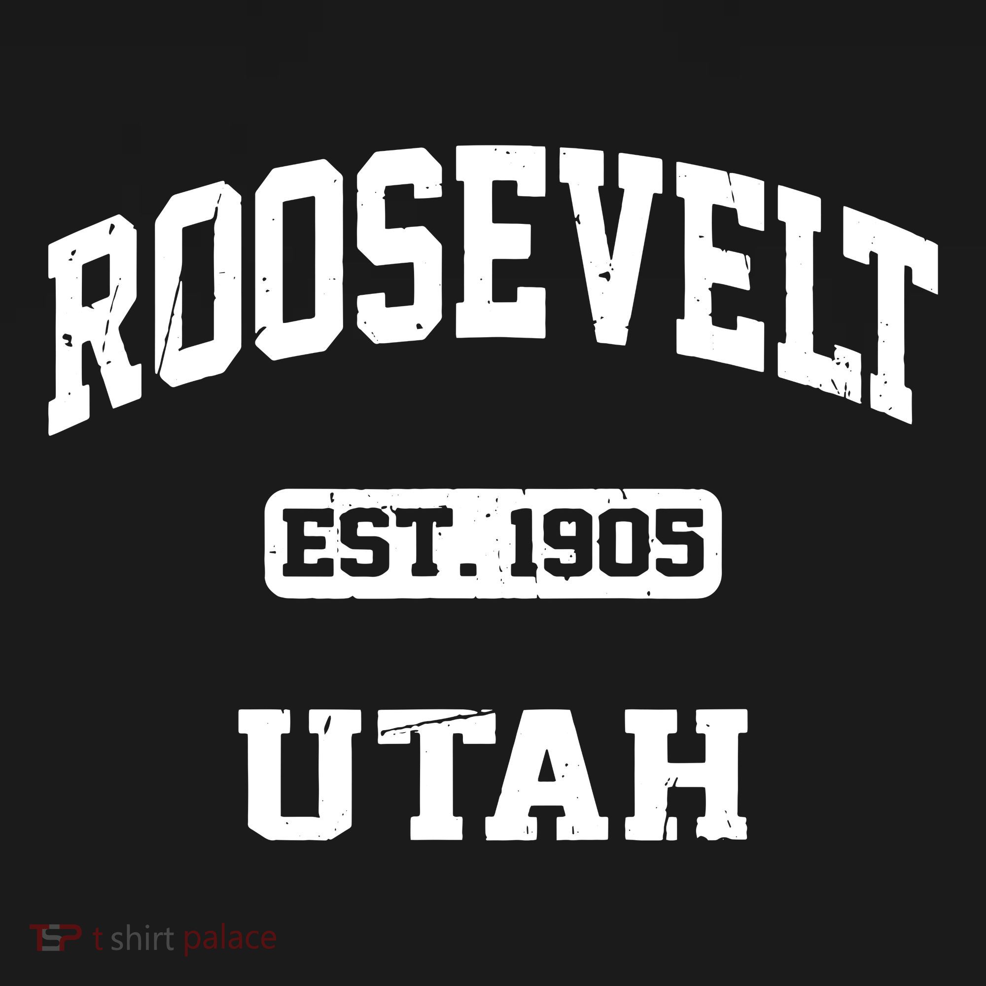 Roosevelt Utah Ut Vintage State Athletic Style T-Shirt