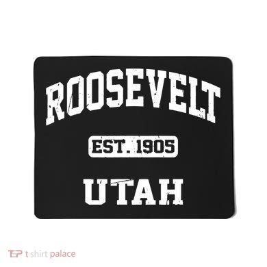 Roosevelt Utah Ut Vintage State Athletic Style Mousepad