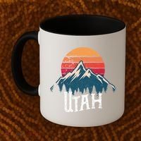 Retro Utah Ut Mountains Outdoor Wildness Funny Gift Coffee Mug thumb 2