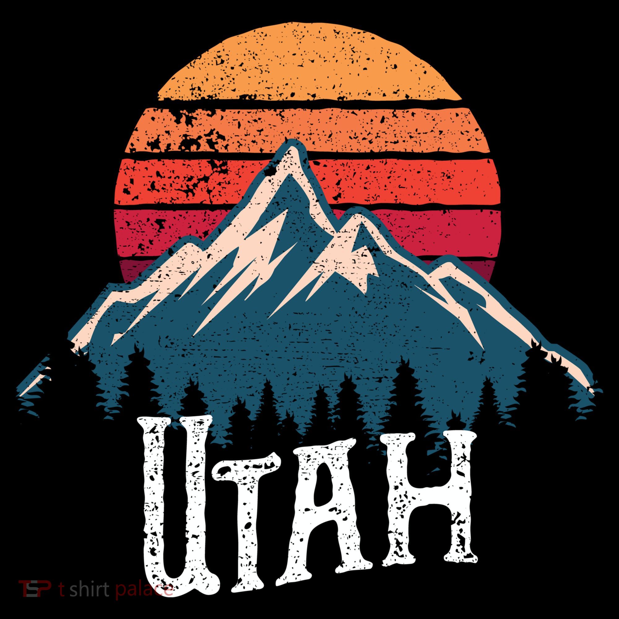 Retro Utah Ut Mountains Outdoor Wildness Funny Gift Coffee Mug