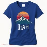 Retro Utah Ut Mountains Outdoor Wildness Funny Gift Women's T-Shirt thumb 0