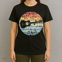 Retro Uke Ukulele Player Funny Ukulele Music T-Shirt thumb 4
