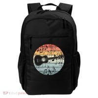 Retro Uke Ukulele Player Funny Ukulele Music Backpack thumb 0