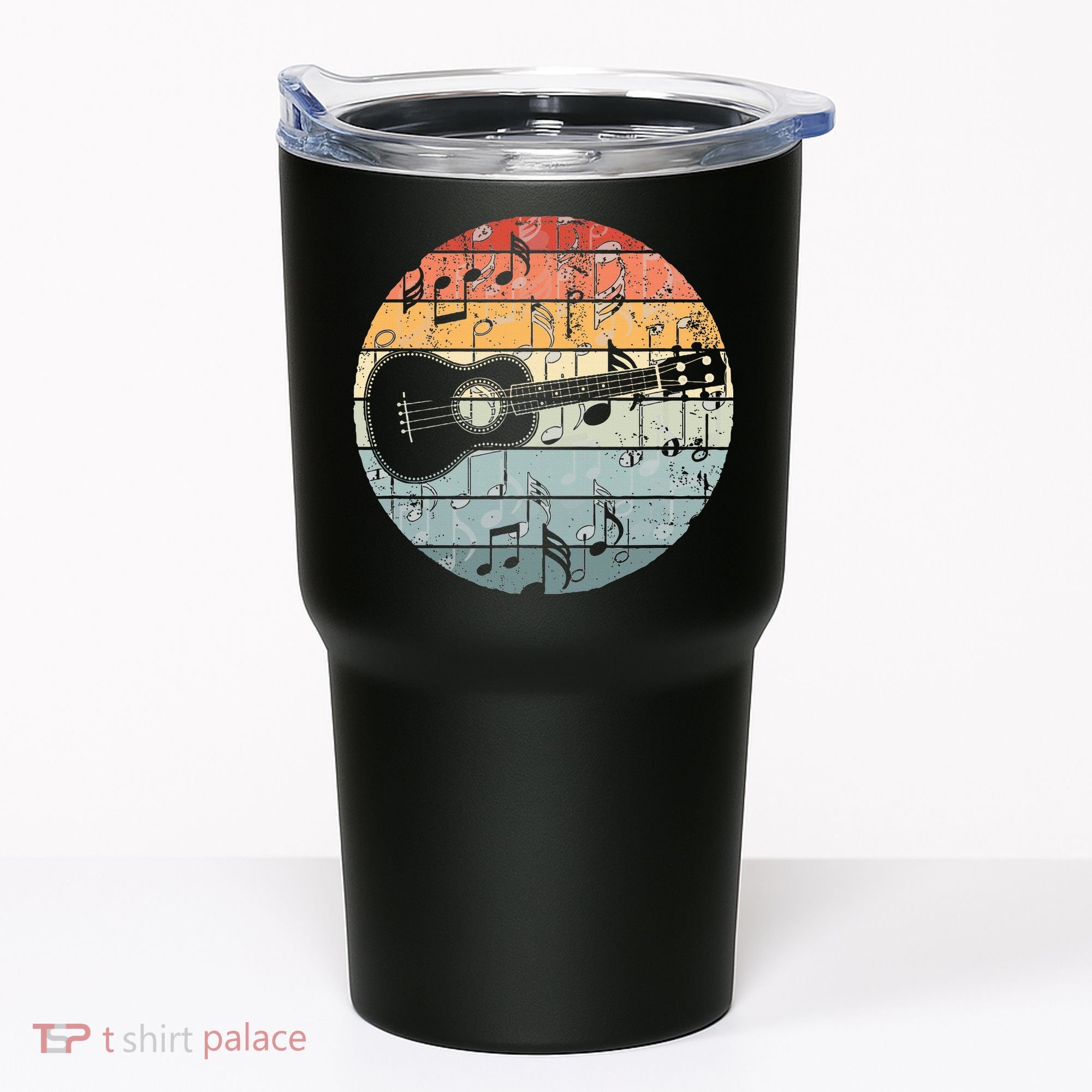 Retro Uke Ukulele Player Funny Ukulele Music Tumbler