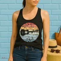 Retro Uke Ukulele Player Funny Ukulele Music Women's Tank Top thumb 2