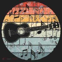 Retro Uke Ukulele Player Funny Ukulele Music Hat thumb 2