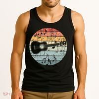 Retro Uke Ukulele Player Funny Ukulele Music Tank Top thumb 3