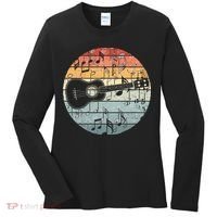 Retro Uke Ukulele Player Funny Ukulele Music Women's Long Sleeve Shirt thumb 0