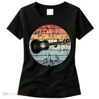 Retro Uke Ukulele Player Funny Ukulele Music Women's T-Shirt thumb 0